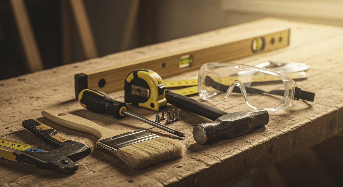 Professional demolition work in progress